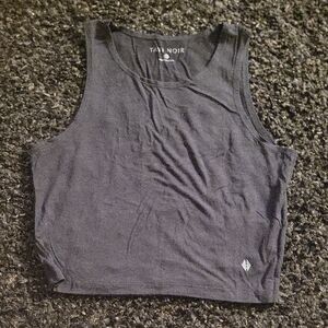 Tavi Noir Black Crop Top